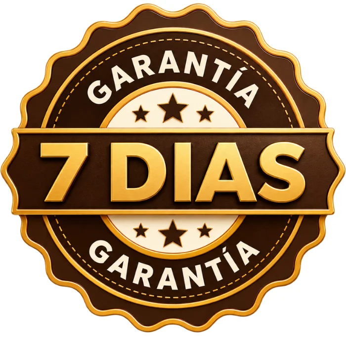 Sello de garantía de satisfacción de 7 días